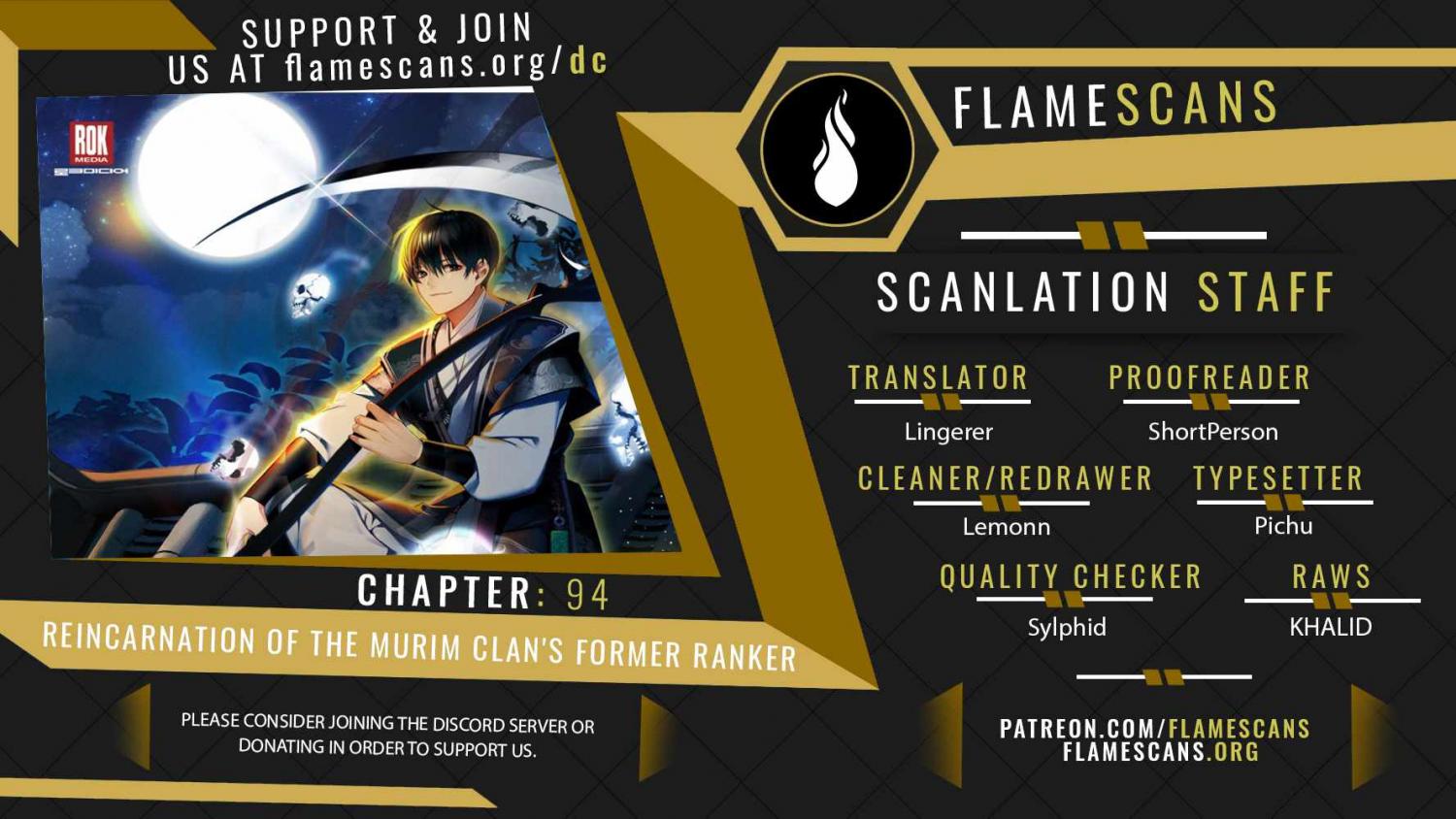 Reincarnation Of The Murim Clan's Former Ranker - Chapter 94