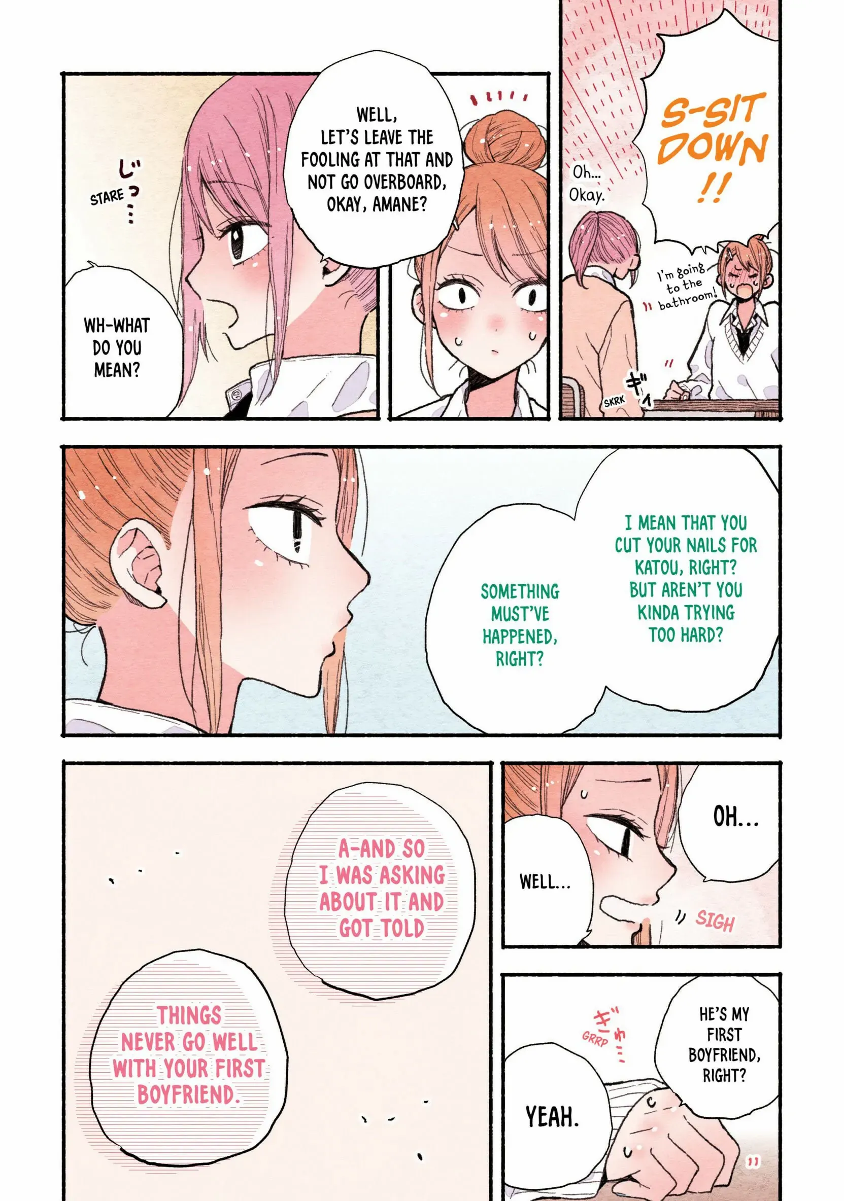 The Feelings Of A Girl With Sanpaku Eyes - Chapter 43