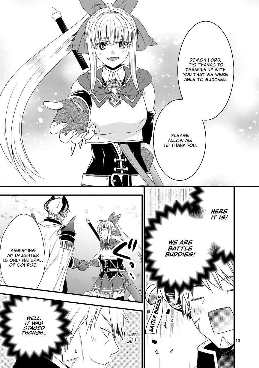 Maou Desu. Onna Yuusha No Hahaoya To Saikon Shita No De, Onna Yuusha Ga Giri No Musume Ni Narimashita. - Chapter 7