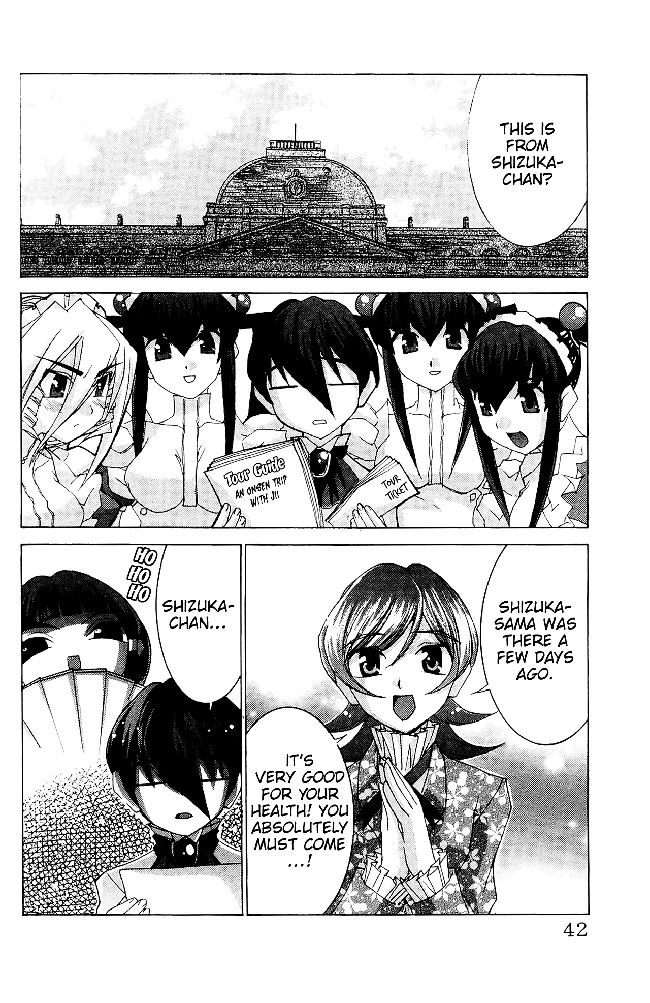 Hanaukyo Maid Tai - Vol.9 Chapter 55: Mariel-San, Let's Go To An Onsen-!!