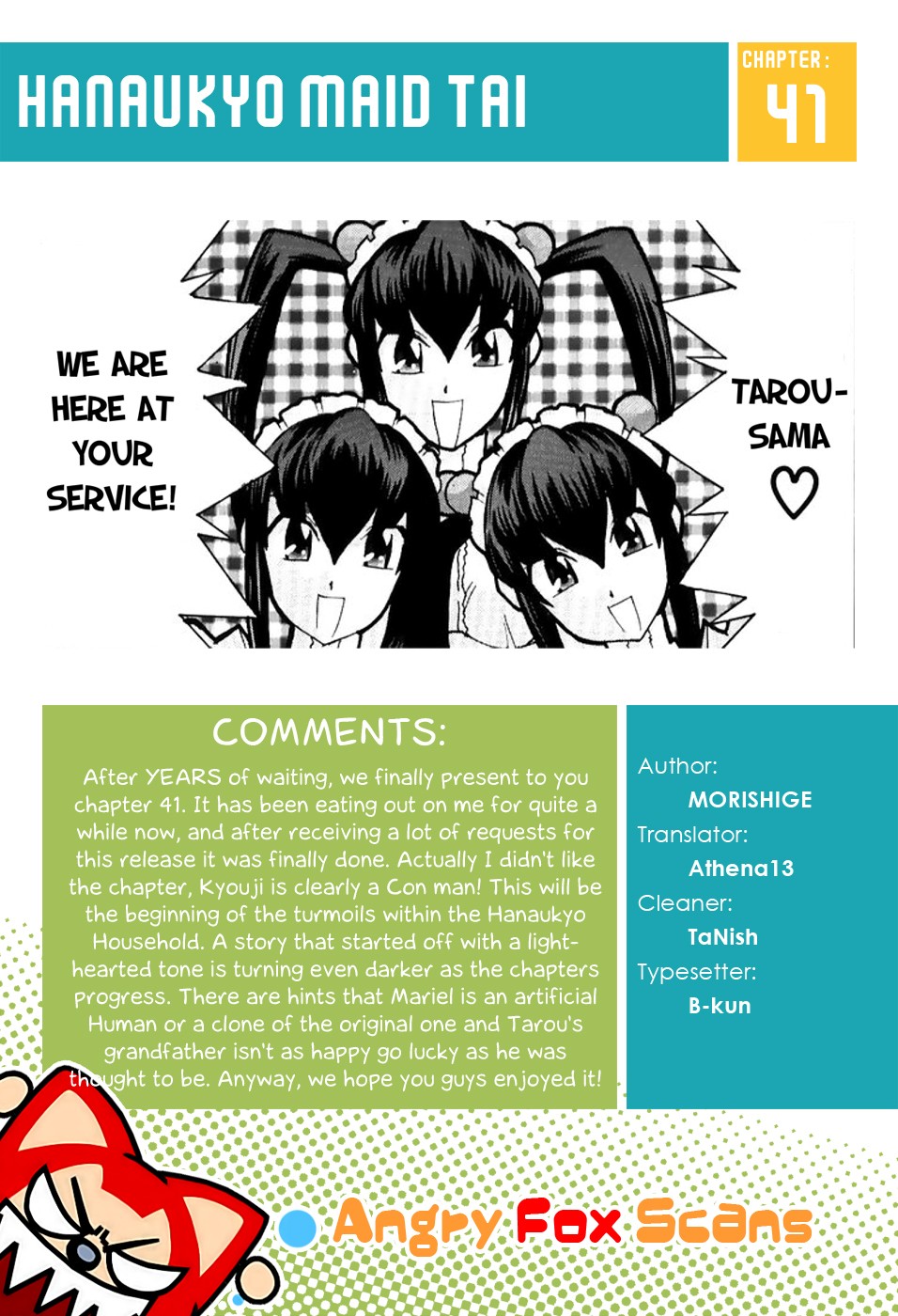 Hanaukyo Maid Tai - Chapter 41: Teach Me Goodbye