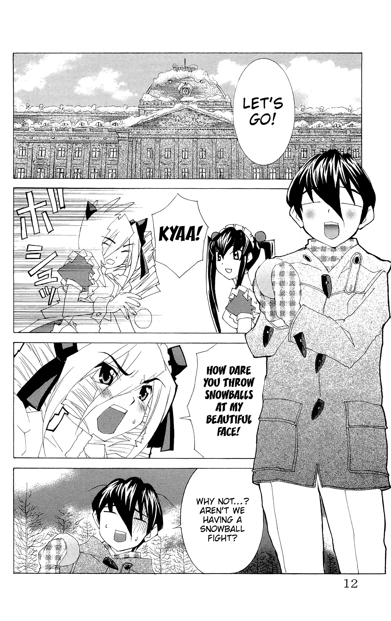 Hanaukyo Maid Tai - Vol.10 Chapter 60: On A Snowy Day