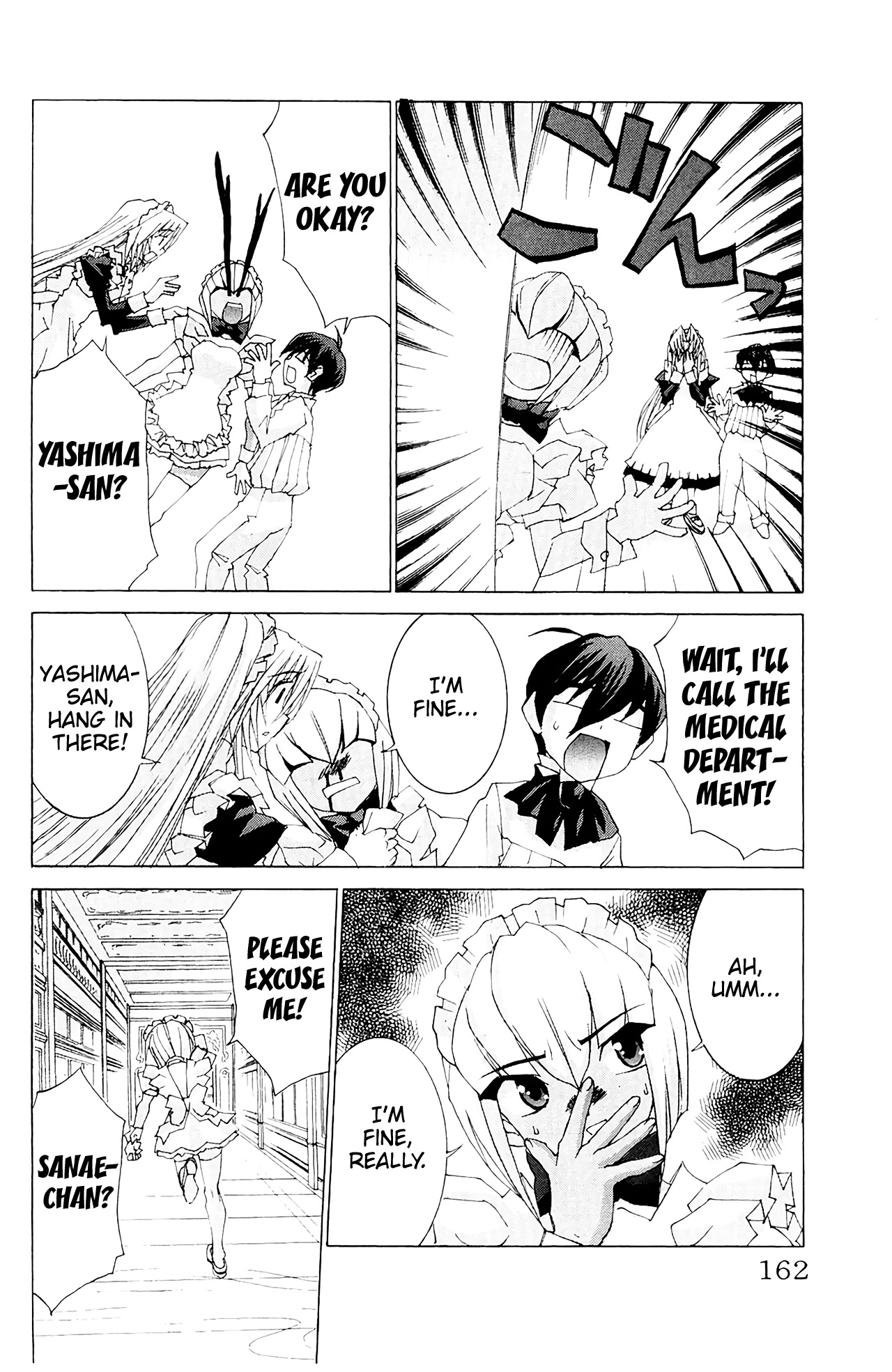 Hanaukyo Maid Tai - Vol.9 Chapter 59: Do Your Best, Yashima!