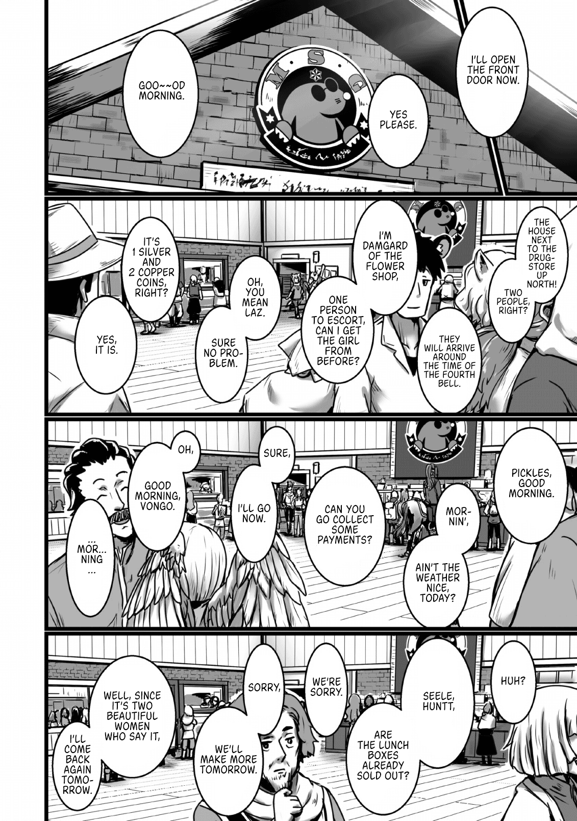 Isekai De Uwamae Hanete Ikiteiku ~Saisei Mahotsukai No Yuru Fuwa Jinzai Haken Seikatsu~ - Vol.1 Chapter 4