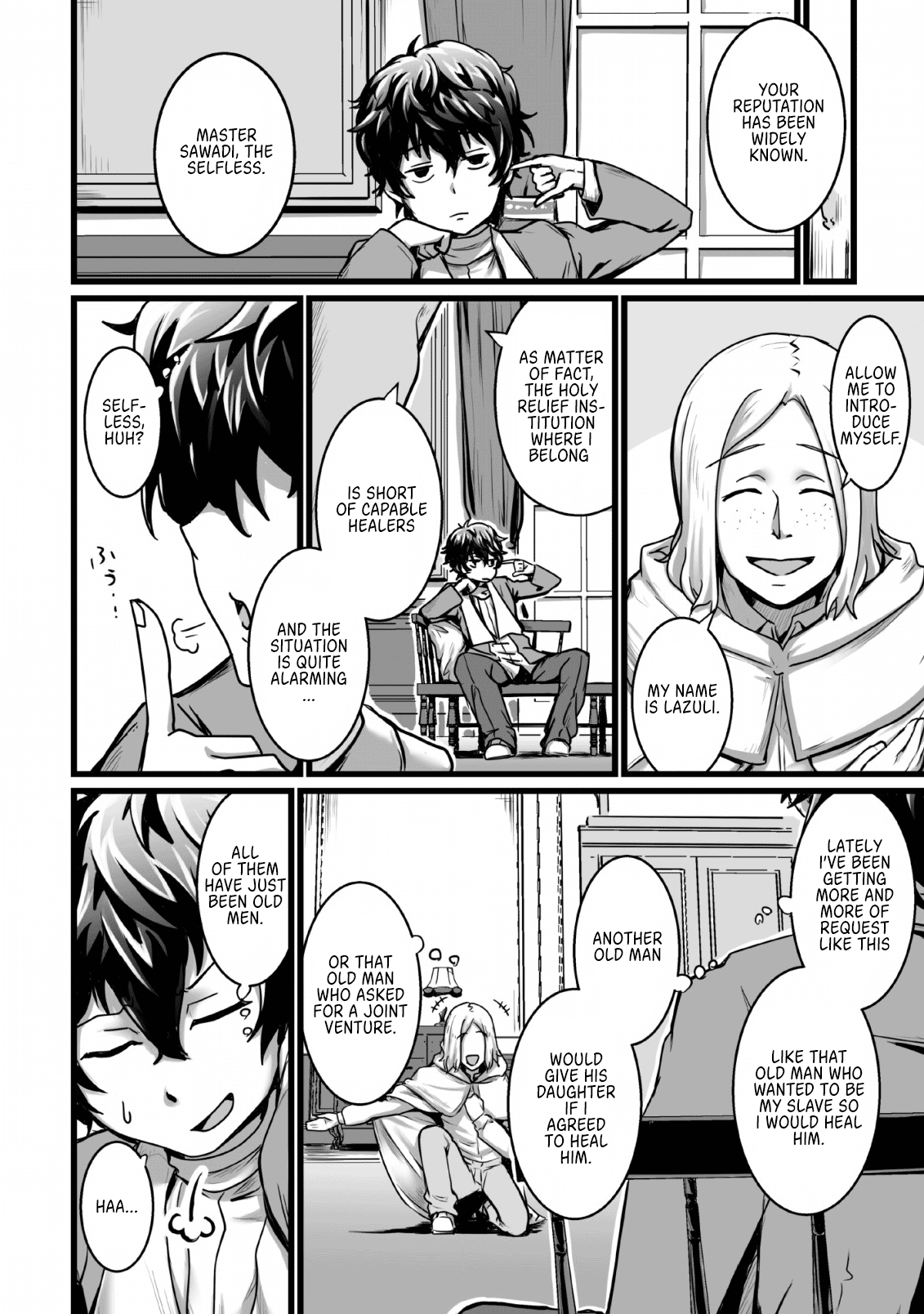 Isekai De Uwamae Hanete Ikiteiku ~Saisei Mahotsukai No Yuru Fuwa Jinzai Haken Seikatsu~ - Vol.1 Chapter 2