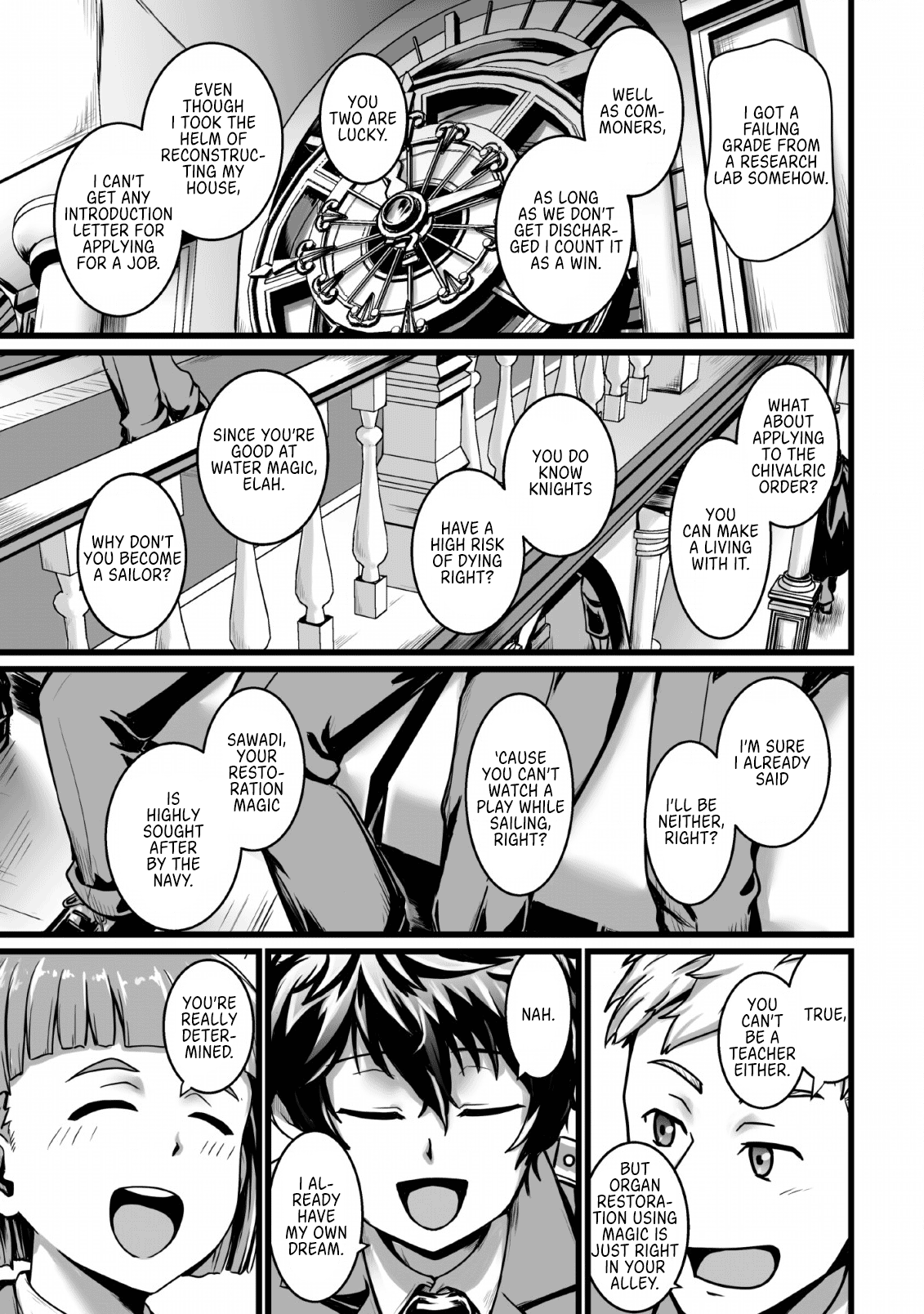 Isekai De Uwamae Hanete Ikiteiku ~Saisei Mahotsukai No Yuru Fuwa Jinzai Haken Seikatsu~ - Vol.1 Chapter 2