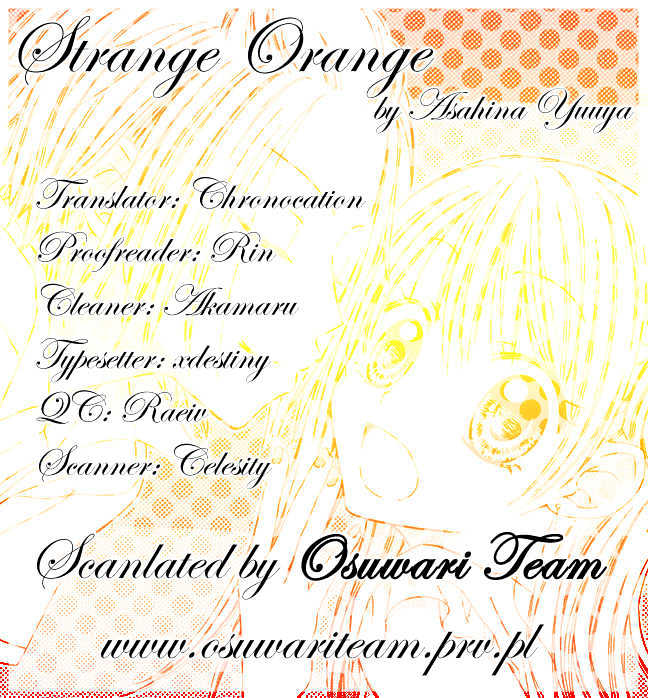 Strange Orange - Vol.1 Chapter 2