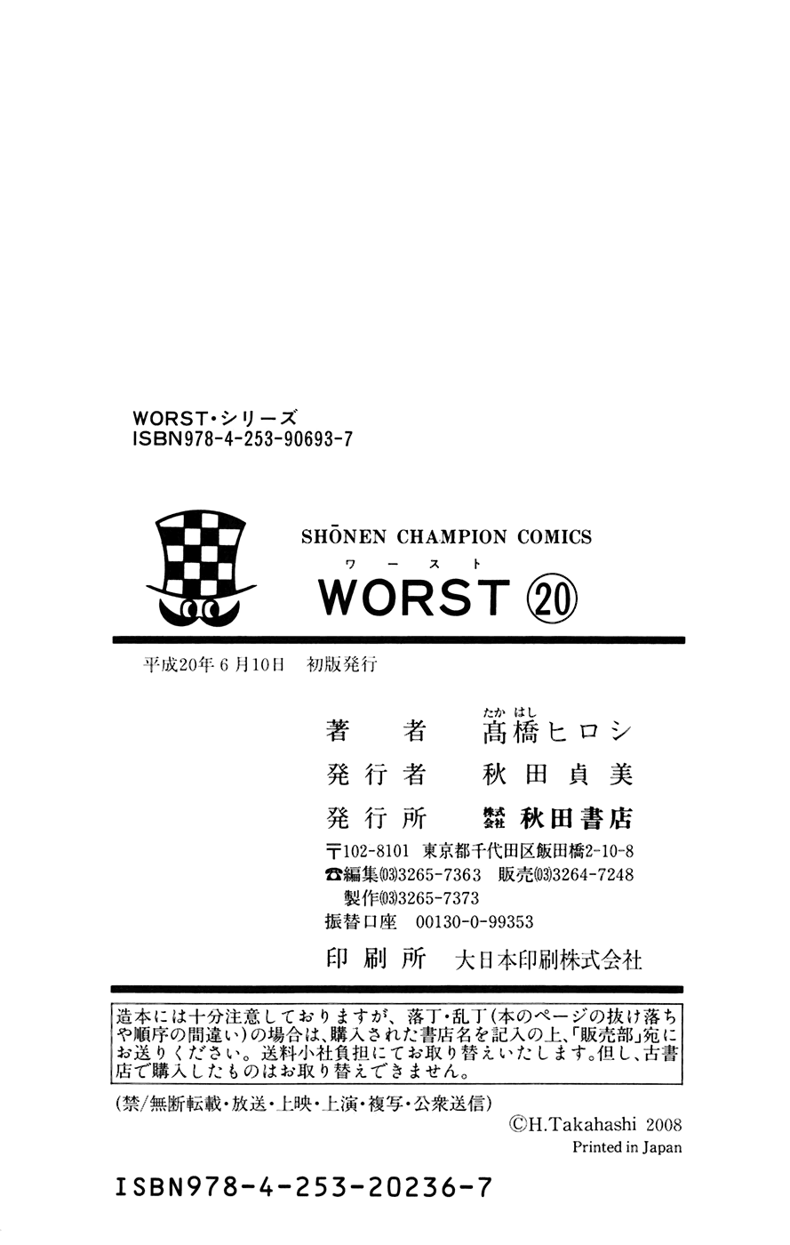 Worst - Chapter 80: 3 Days Later, 3 P.m