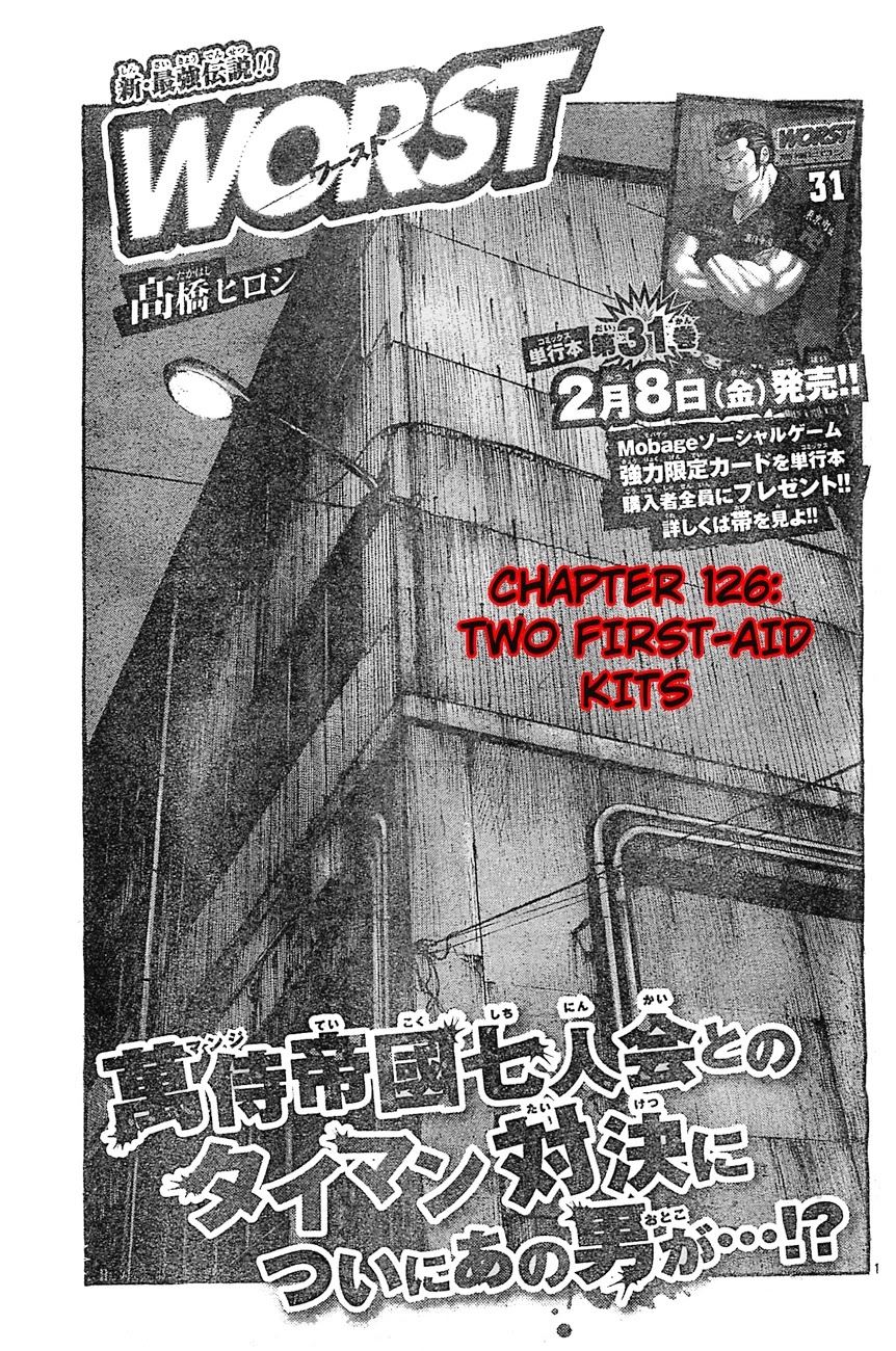 Worst - Chapter 126: Two First-Aid Kits