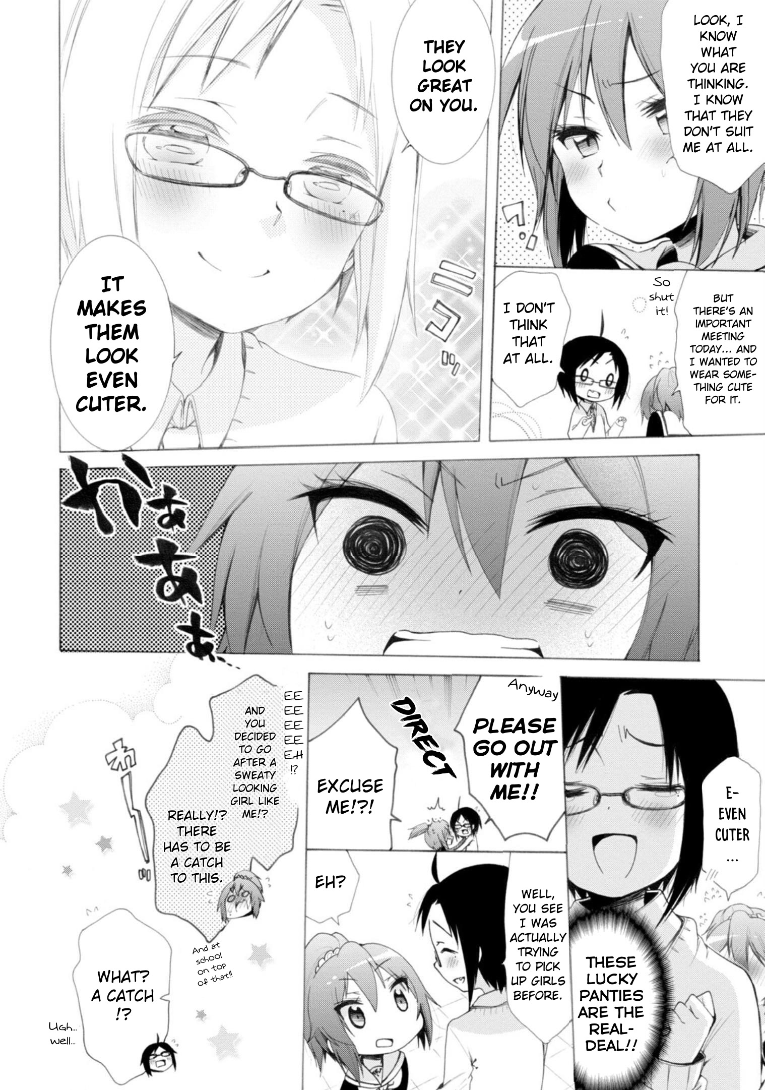 Boku No Joshiryoku Wa Ano Ko No Pantsu Ni Tsumatteiru. - Vol.1 Chapter 2: The Swim Club Senpai