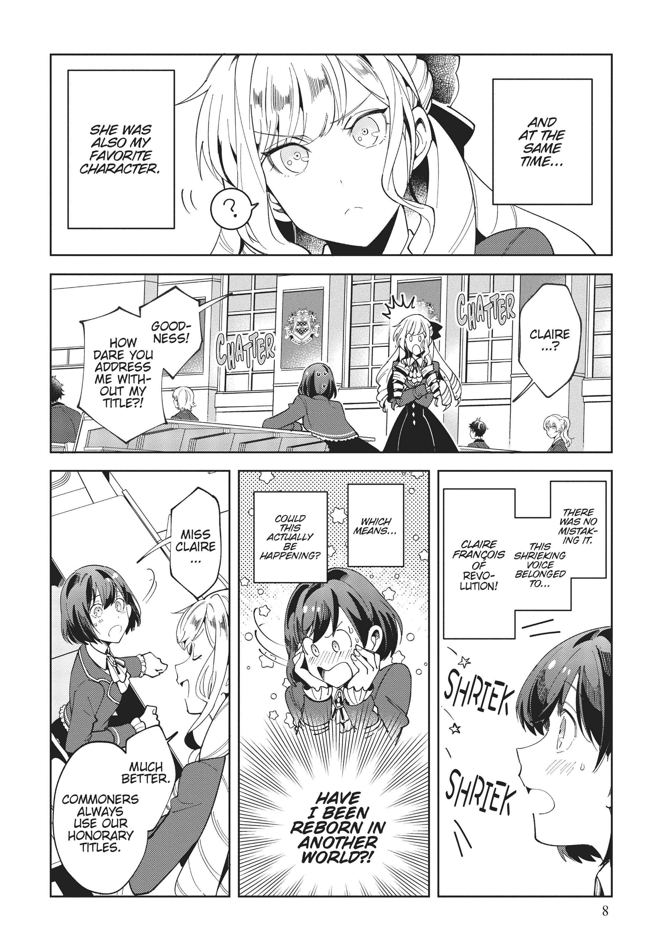 Watashi No Oshi Wa Akuyaku Reijou - Volume 1 Chapter 1