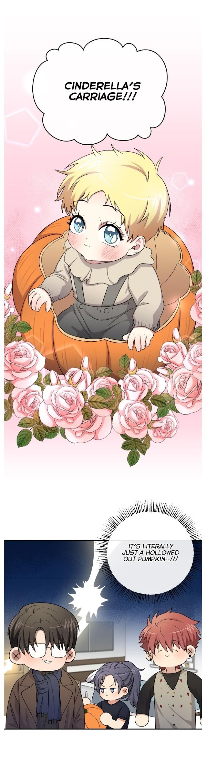 Peach And Her Papas - Chapter 26 : Pumpkin Carving Is Nightma.