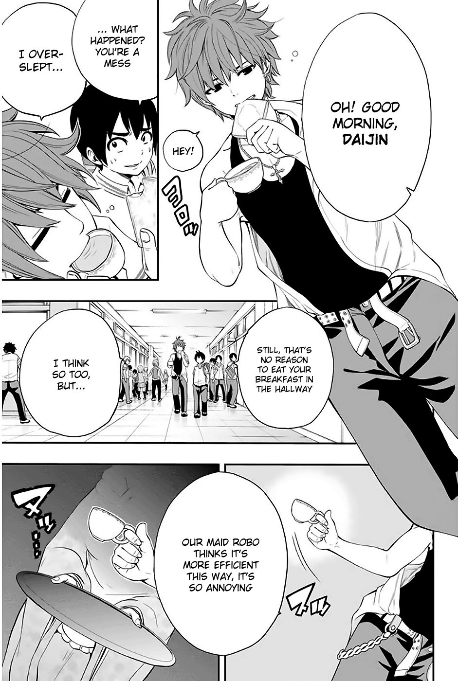 Tsukushi Biyori - Vol.1 Chapter 3: My Maid S Class Visit