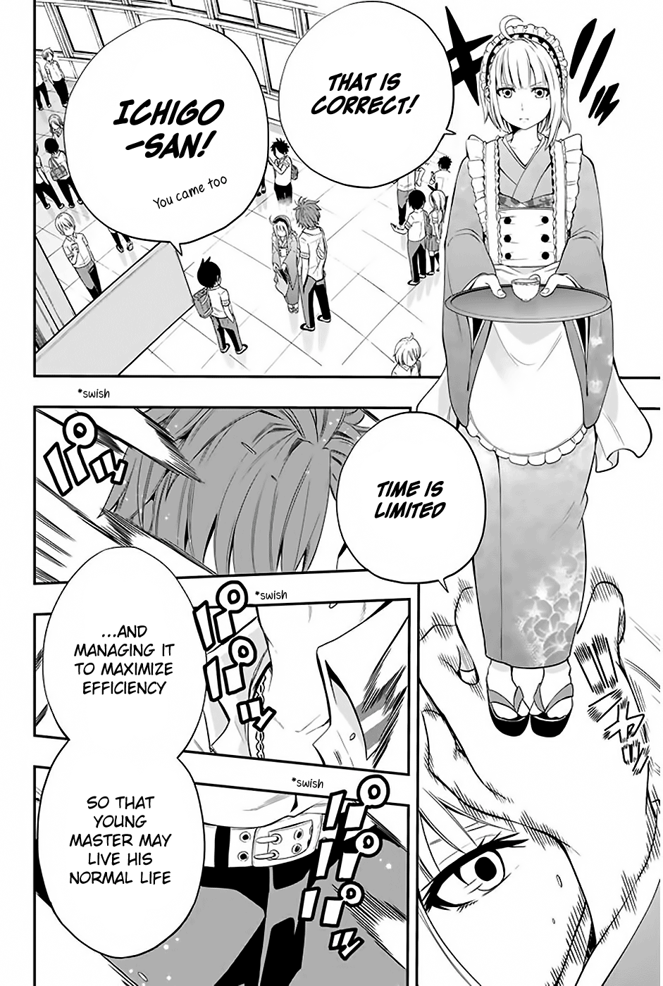 Tsukushi Biyori - Vol.1 Chapter 3: My Maid S Class Visit