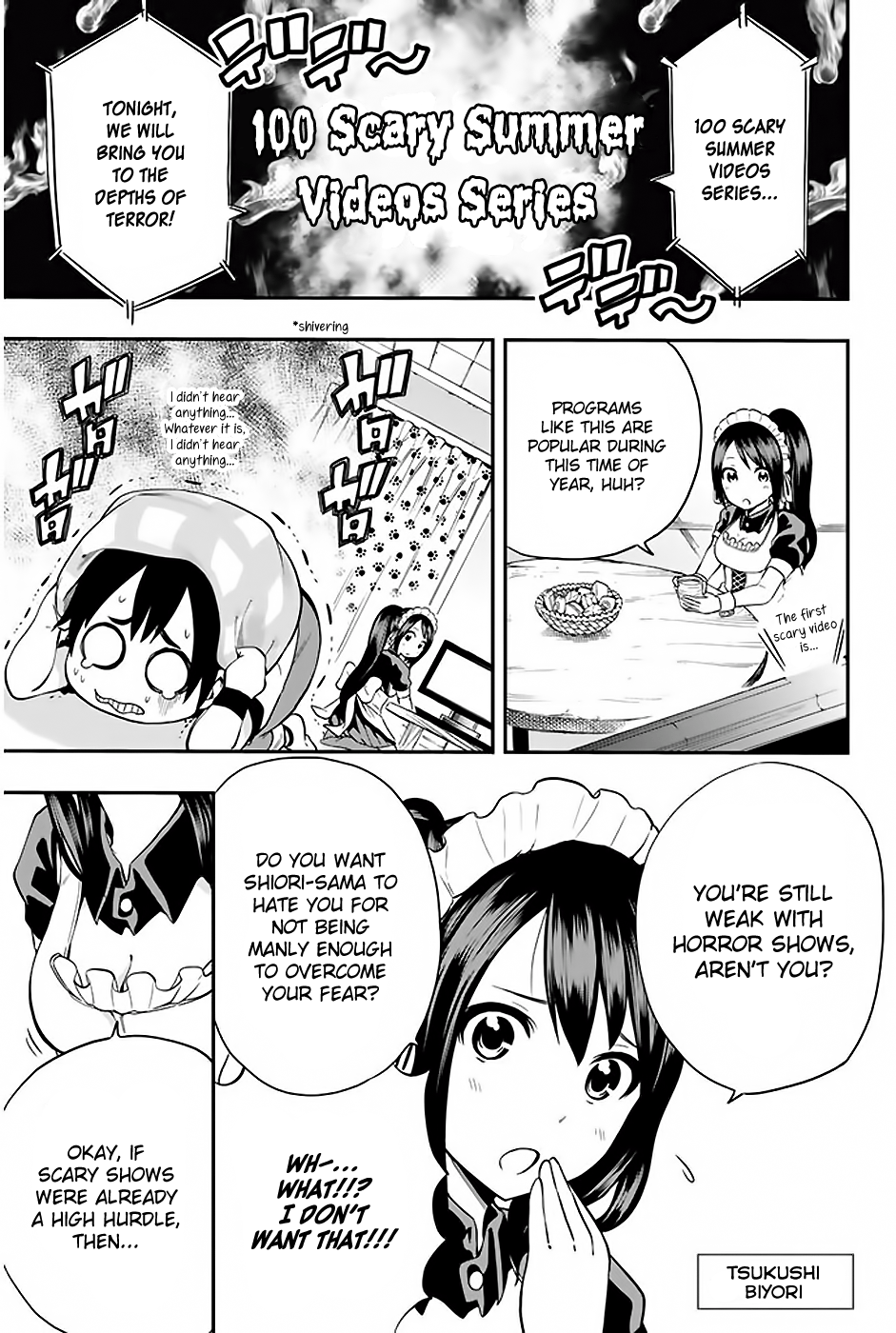 Tsukushi Biyori - Vol.1 Chapter 4: My Maid S Test Of Courage