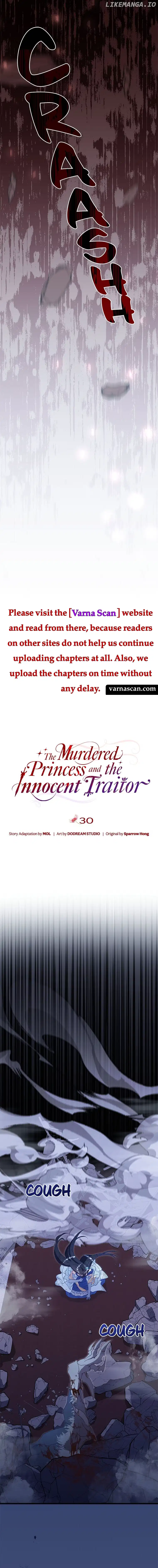 The Murdered Princess And The Innocent Traitor - Chapter 30