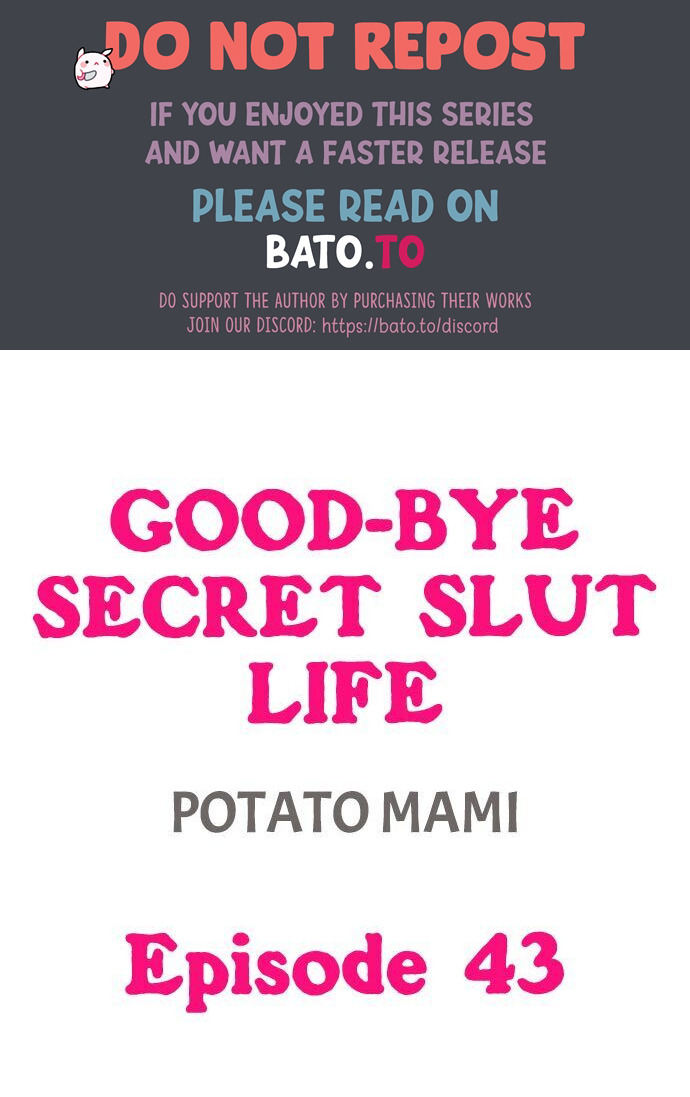 Good-Bye Secret Slut Life - Chapter 43