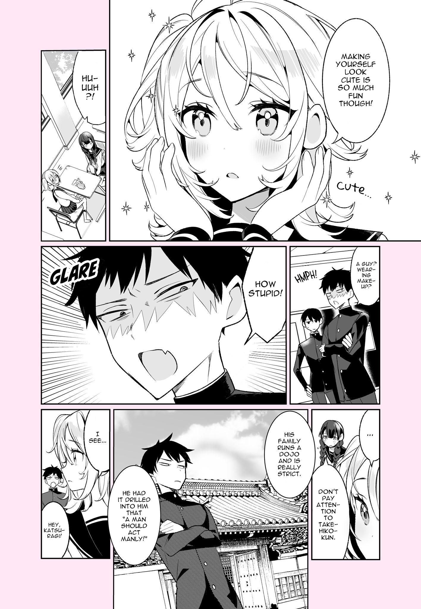 Seiheki Wo Kuruwaseru, Otokonoko Musume Tenkousei Ga Arawareta! - Chapter 3