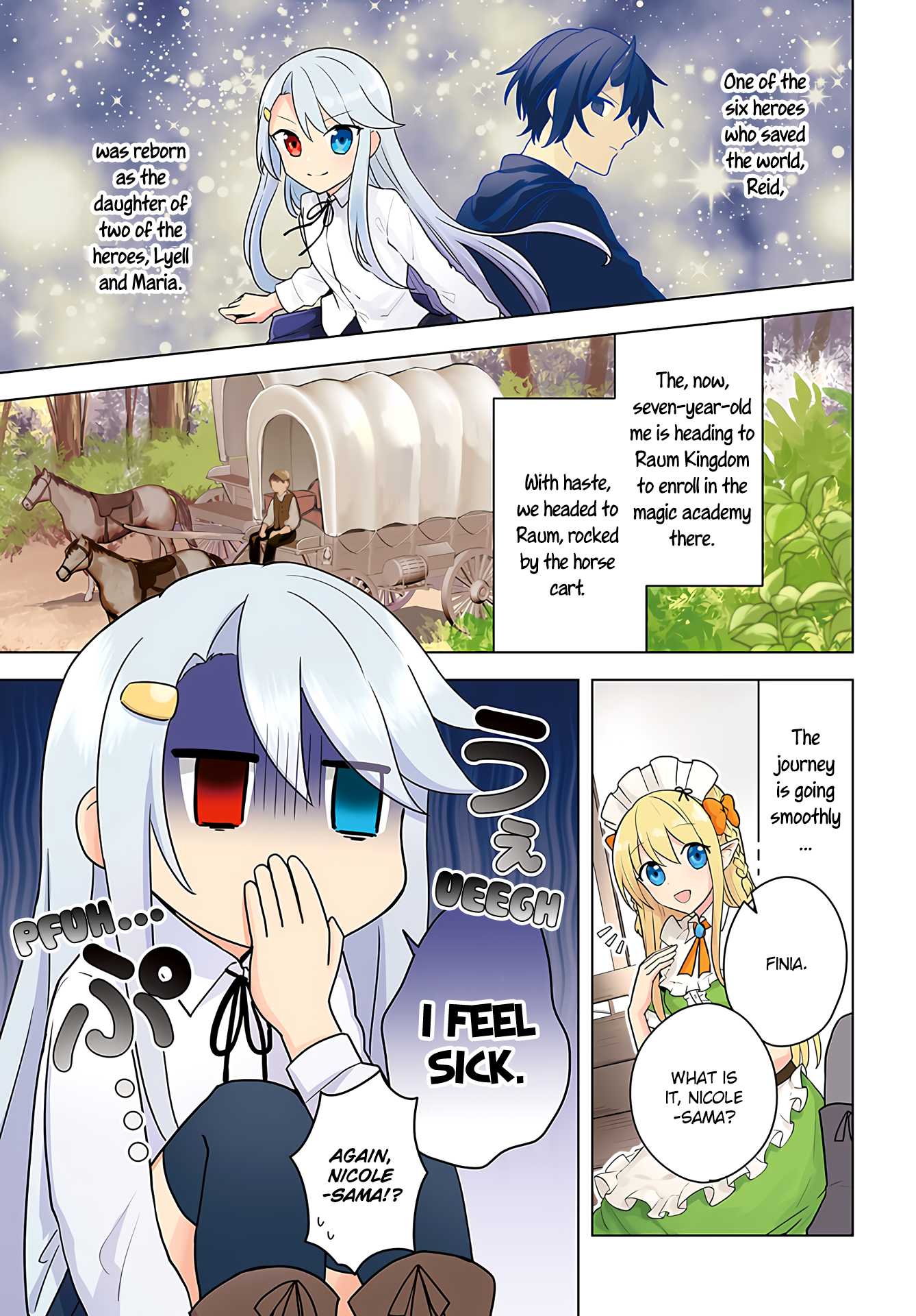 Eiyuu No Musume To Shite Umarekawatta Eiyuu Wa Futatabi Eiyuu O Mezasu - Chapter 7: The Journey