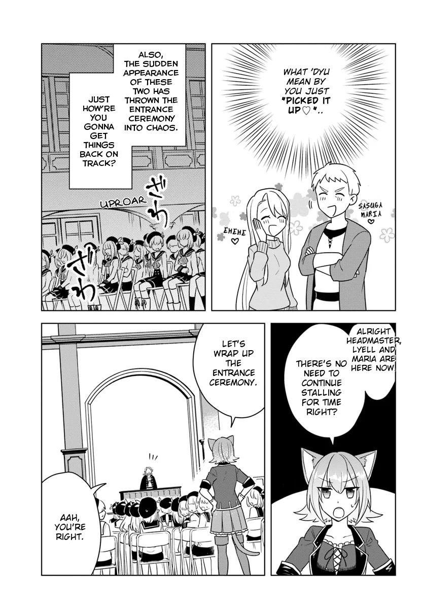 Eiyuu No Musume To Shite Umarekawatta Eiyuu Wa Futatabi Eiyuu O Mezasu - Chapter 13.2: The School Entrance Ceremony Intrigue (Continued)