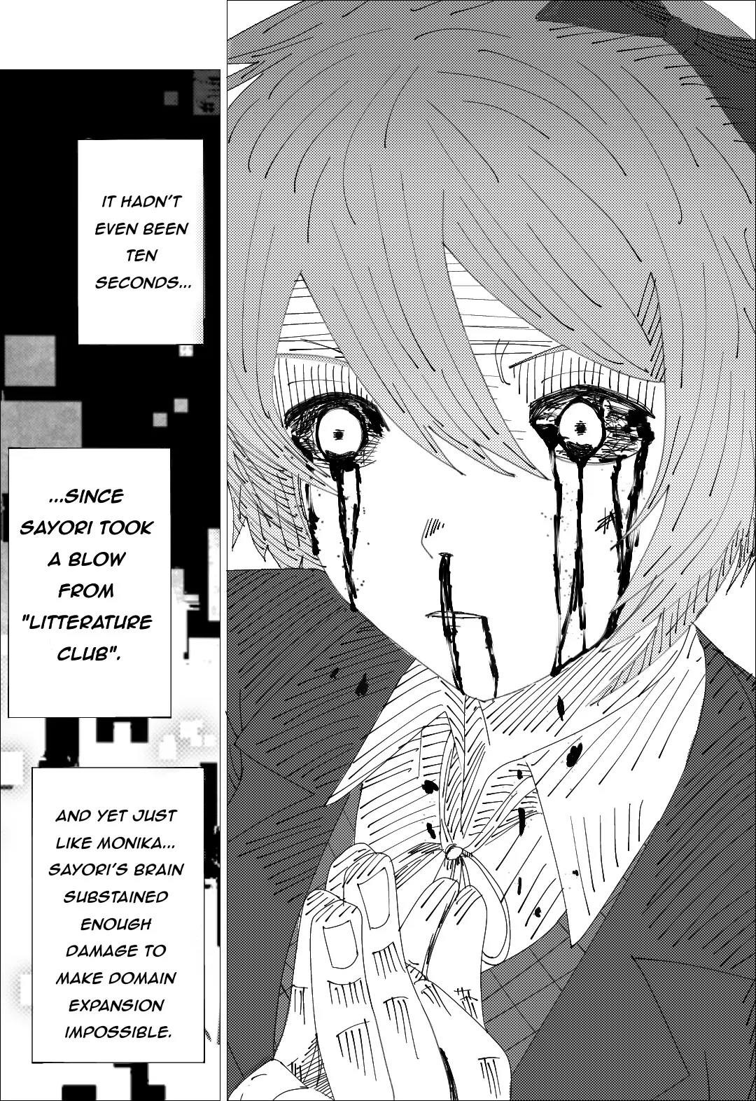 Jujutsu Litterature Club - Chapter 3: Why Are You Crying ?