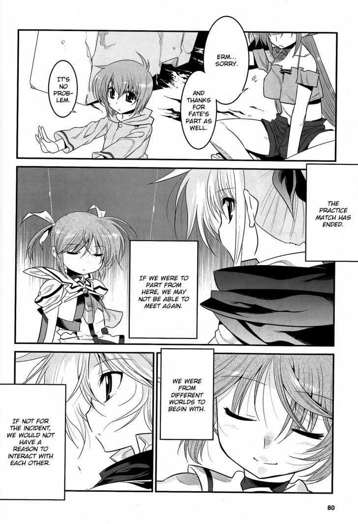 Mahou Shoujo Lyrical Nanoha Movie 1St The Comics - Chapter 15 : Sequence 2-1: [Call Your Name]