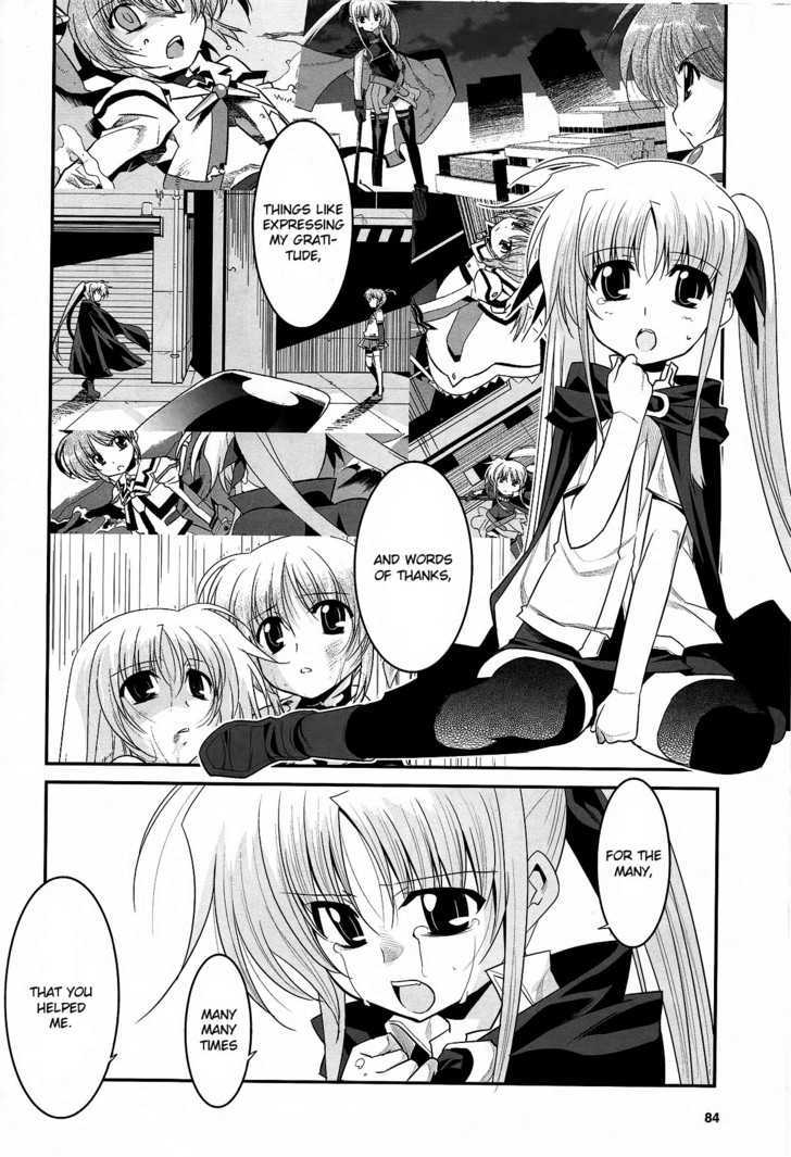 Mahou Shoujo Lyrical Nanoha Movie 1St The Comics - Chapter 15 : Sequence 2-1: [Call Your Name]