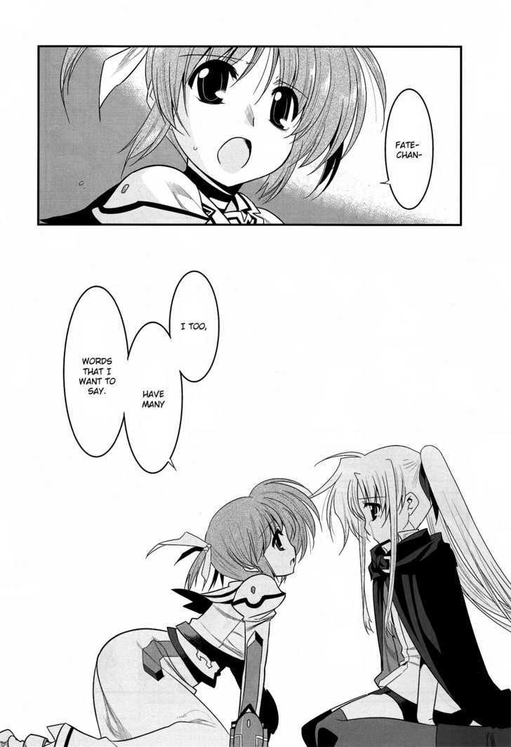 Mahou Shoujo Lyrical Nanoha Movie 1St The Comics - Chapter 15 : Sequence 2-1: [Call Your Name]