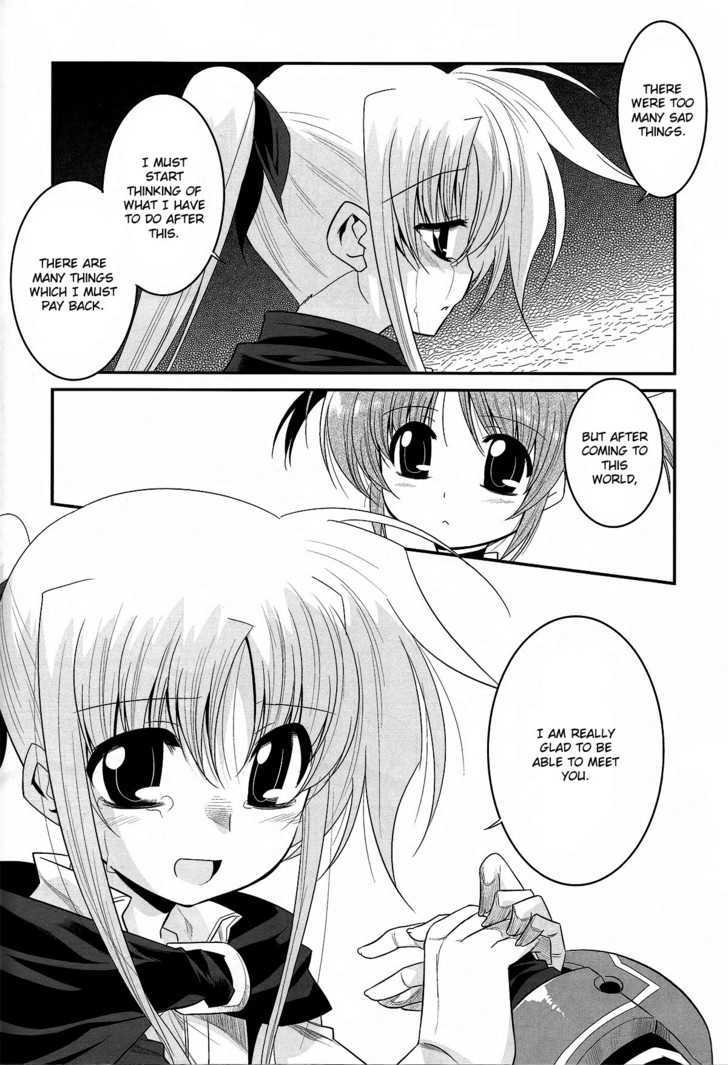 Mahou Shoujo Lyrical Nanoha Movie 1St The Comics - Chapter 15 : Sequence 2-1: [Call Your Name]