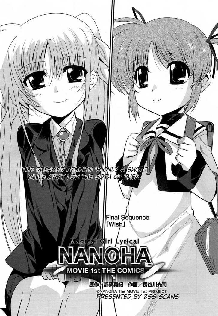 Mahou Shoujo Lyrical Nanoha Movie 1St The Comics - Chapter 16 : Wish