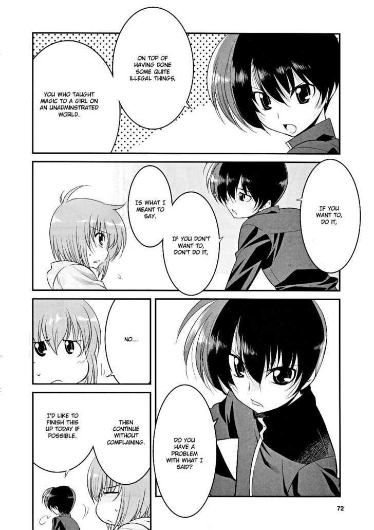 Mahou Shoujo Lyrical Nanoha Movie 1St The Comics - Chapter 6 : Distance