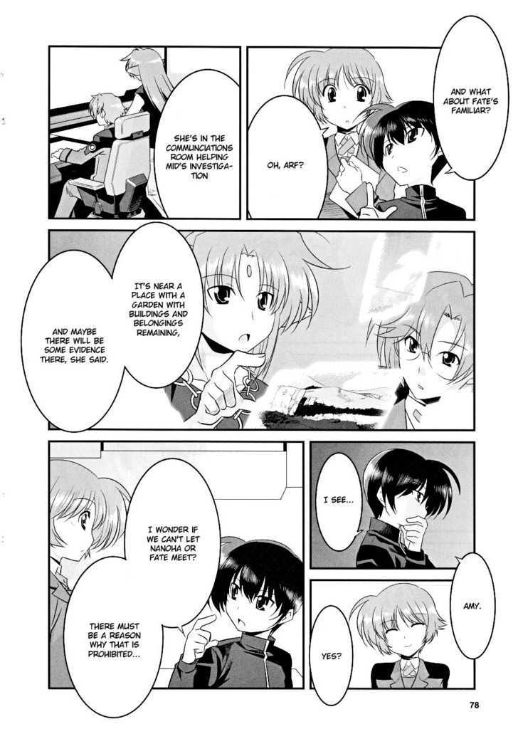 Mahou Shoujo Lyrical Nanoha Movie 1St The Comics - Chapter 6 : Distance