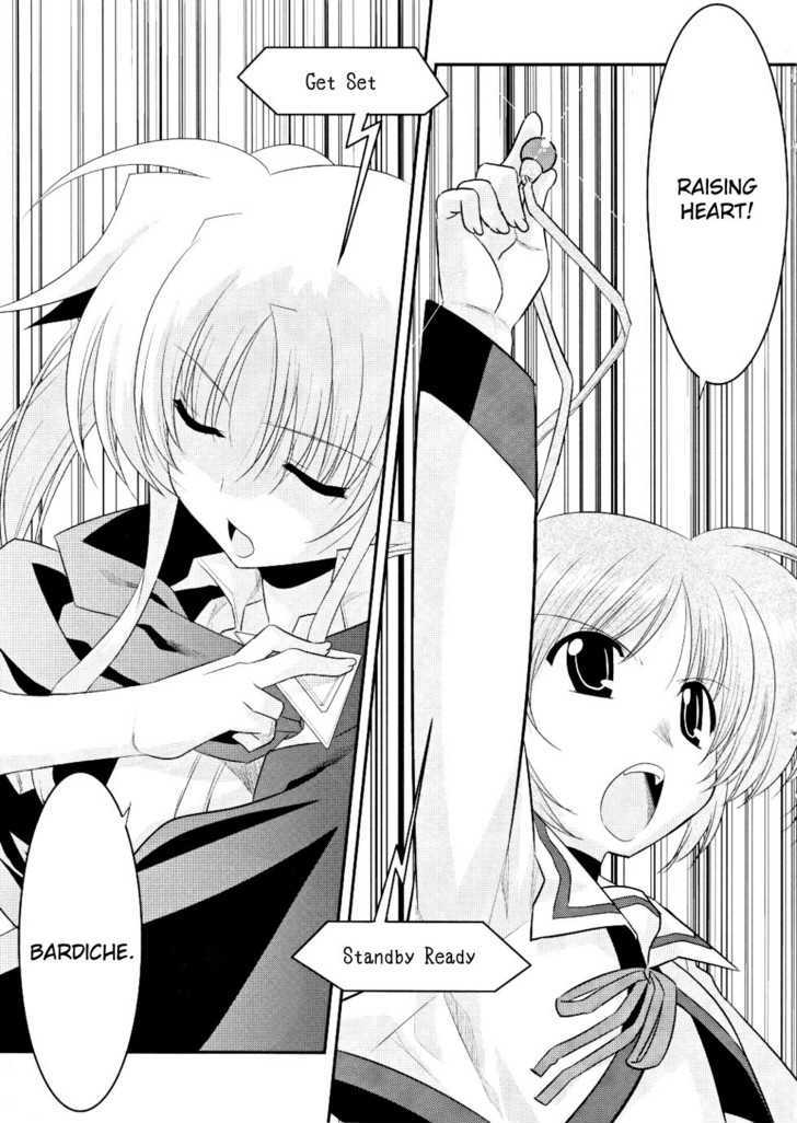 Mahou Shoujo Lyrical Nanoha Movie 1St The Comics - Chapter 7 : Say Sorry, Say Goodbye