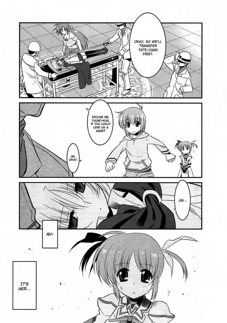 Mahou Shoujo Lyrical Nanoha Movie 1St The Comics - Chapter 14 : Therefore, The Hand Is Held Out