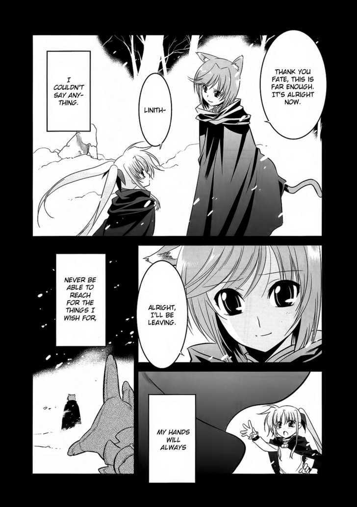 Mahou Shoujo Lyrical Nanoha Movie 1St The Comics - Chapter 14 : Therefore, The Hand Is Held Out