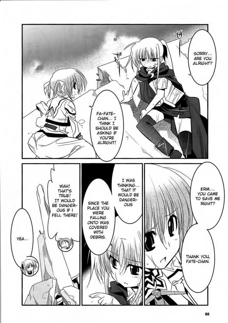 Mahou Shoujo Lyrical Nanoha Movie 1St The Comics - Chapter 14 : Therefore, The Hand Is Held Out