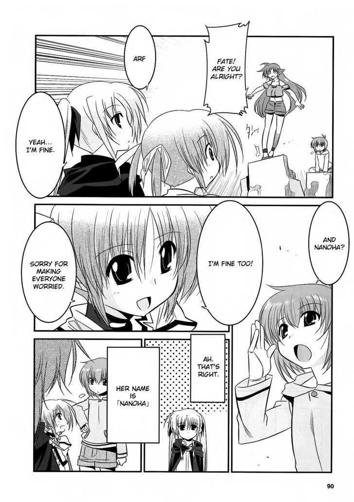 Mahou Shoujo Lyrical Nanoha Movie 1St The Comics - Chapter 14 : Therefore, The Hand Is Held Out