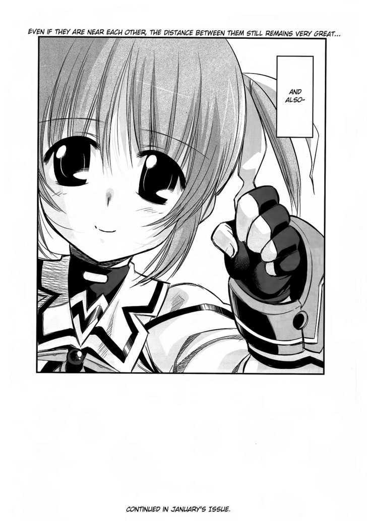 Mahou Shoujo Lyrical Nanoha Movie 1St The Comics - Chapter 14 : Therefore, The Hand Is Held Out