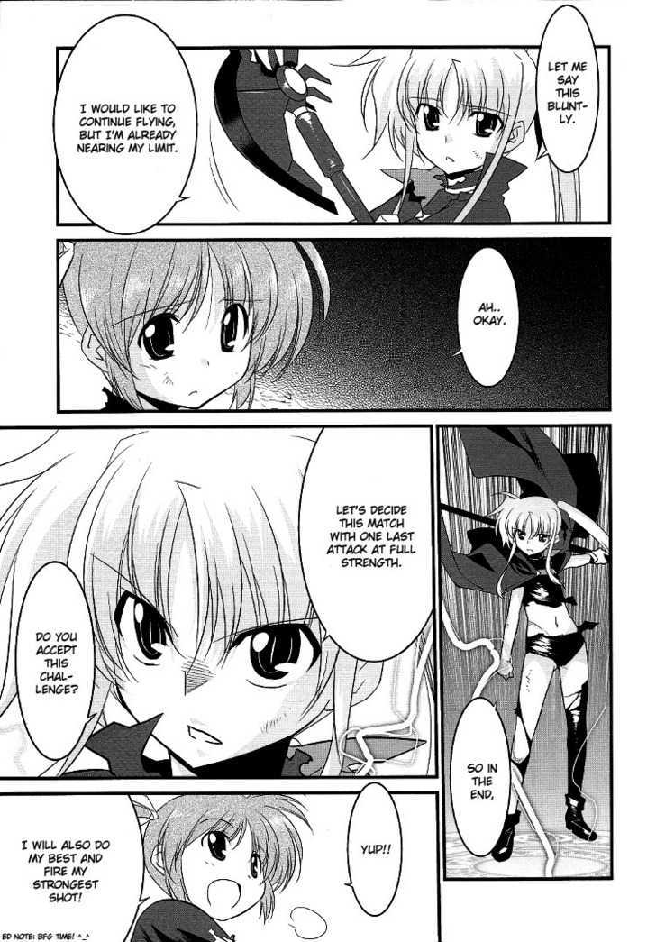 Mahou Shoujo Lyrical Nanoha Movie 1St The Comics - Chapter 11 : Reason