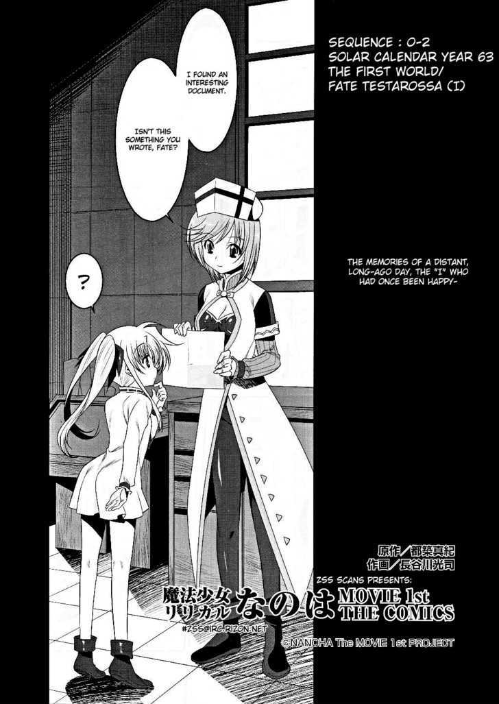 Mahou Shoujo Lyrical Nanoha Movie 1St The Comics - Chapter 2 : Fate Testarossa I