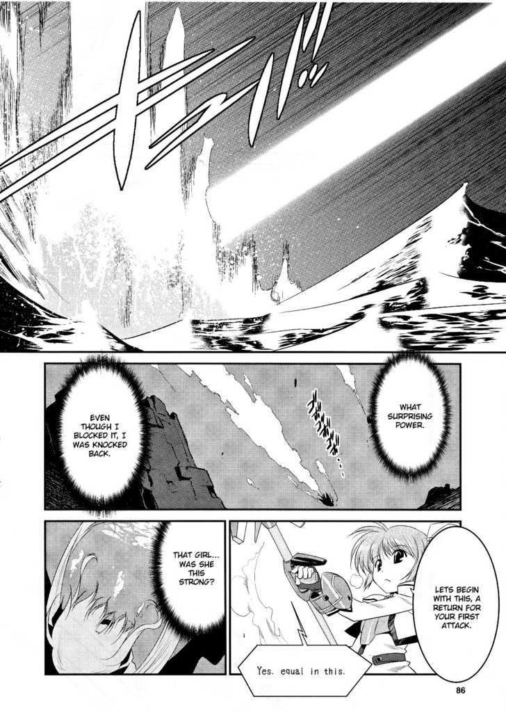 Mahou Shoujo Lyrical Nanoha Movie 1St The Comics - Chapter 8 : First Hit