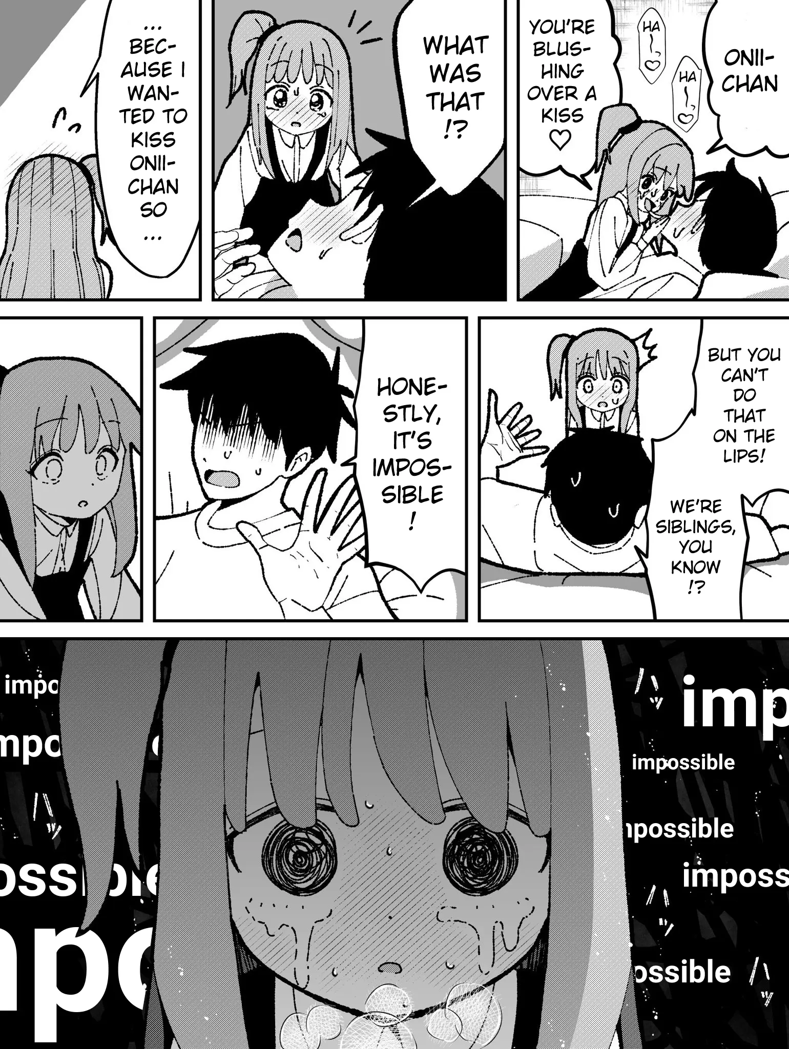 Poor Little Sister - Chapter 37: Little Sister Kissing Brother