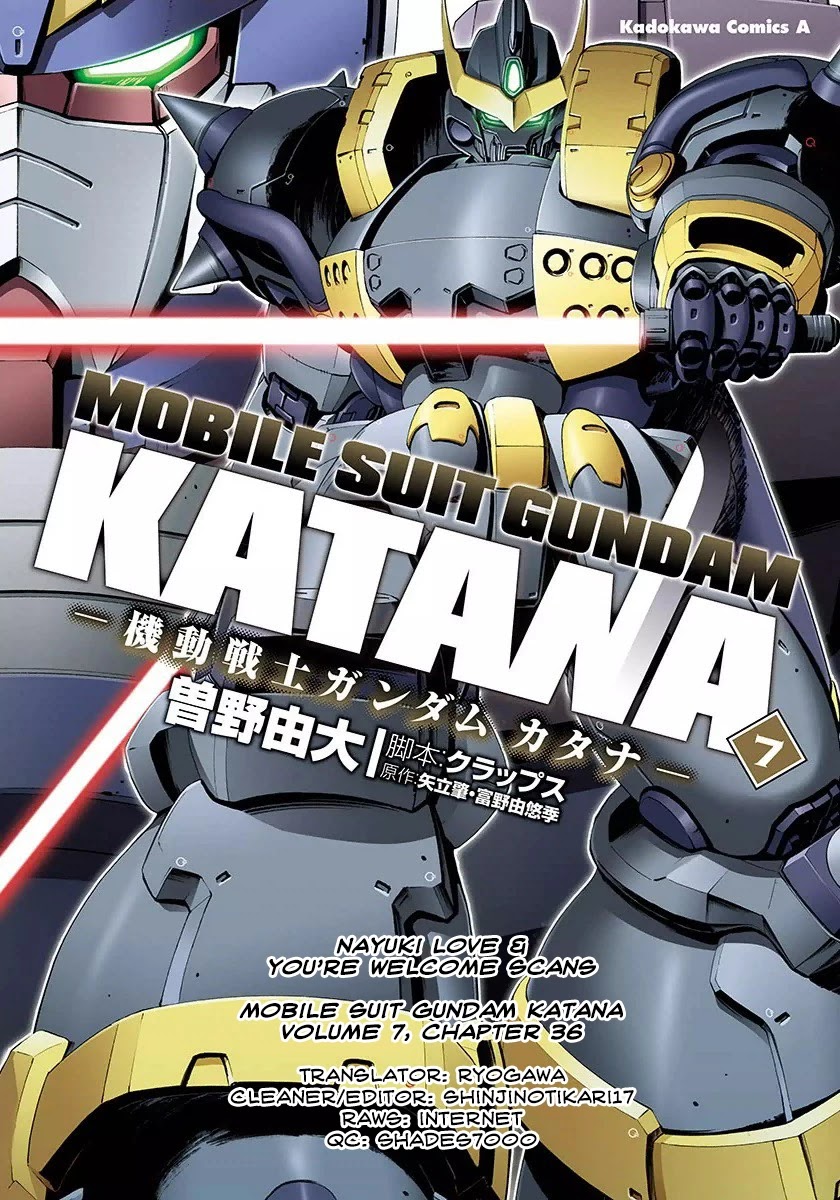 Kidou Senshi Gundam Katana - Chapter 36: Graveyard Of Benevolence