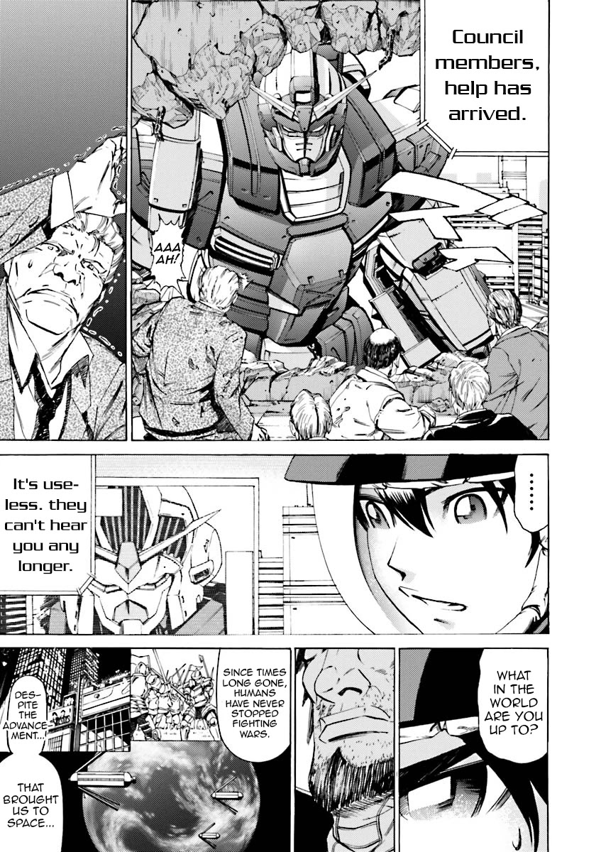 Kidou Senshi Gundam Katana - Chapter 35: Destination: Sub Colony