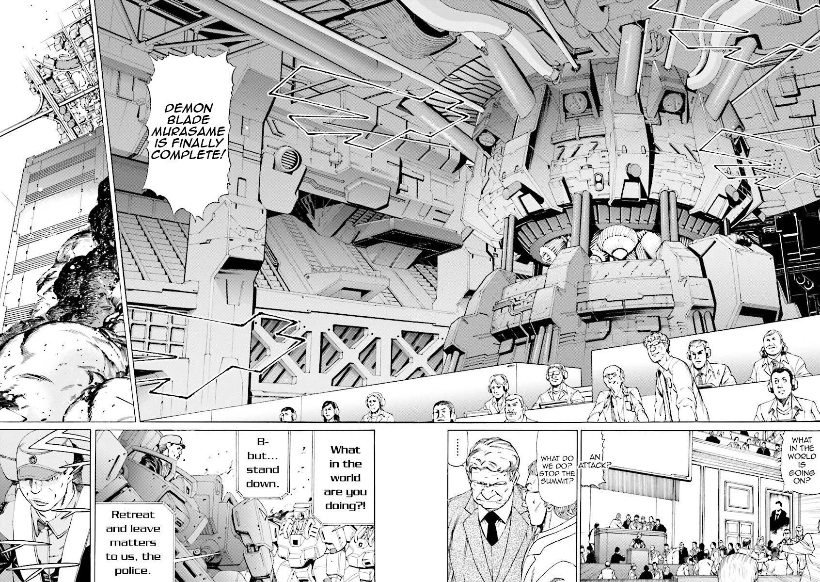 Kidou Senshi Gundam Katana - Chapter 32: Fall Of Side 7