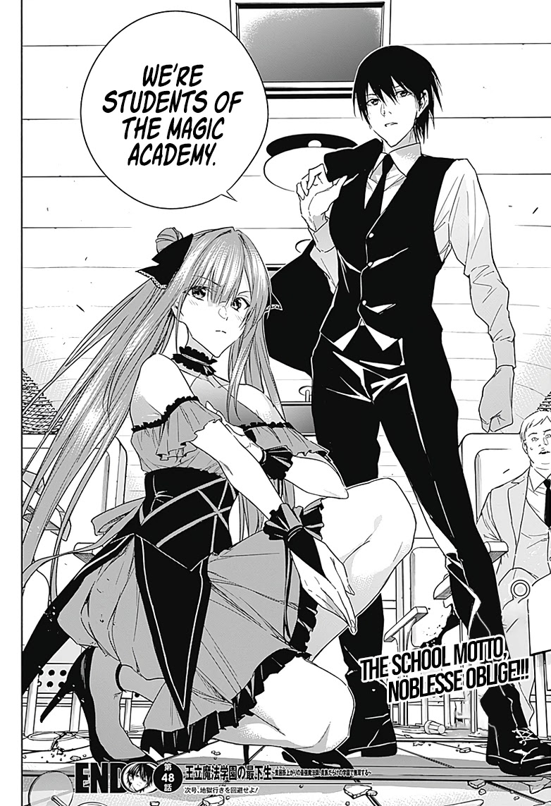 The Irregular Of The Royal Academy Of Magic ~The Strongest Sorcerer From The Slums Is Unrivaled In The School Of Royals ~ - Chapter 48