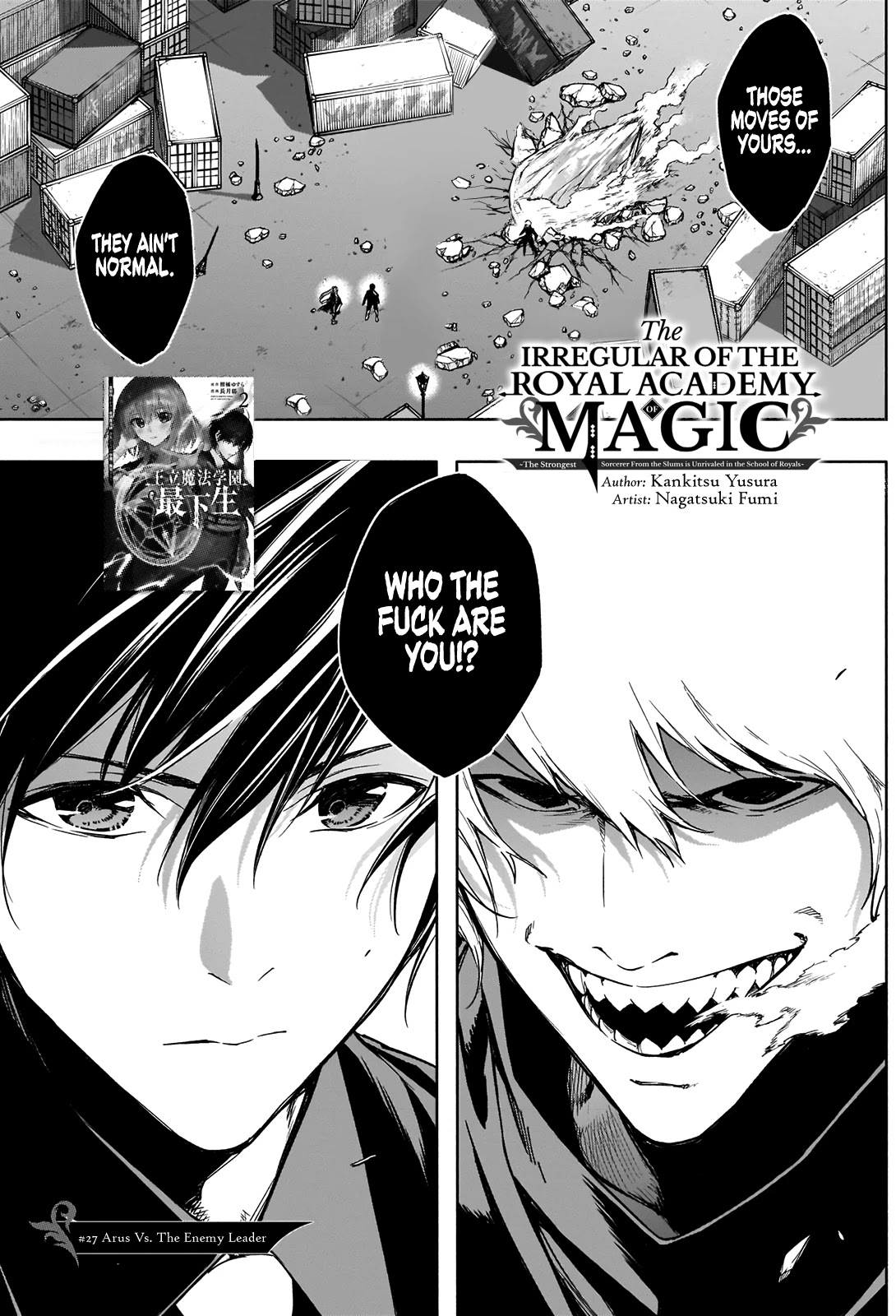 The Irregular Of The Royal Academy Of Magic ~The Strongest Sorcerer From The Slums Is Unrivaled In The School Of Royals ~ - Chapter 27: Arus Vs. The Enemy Leader