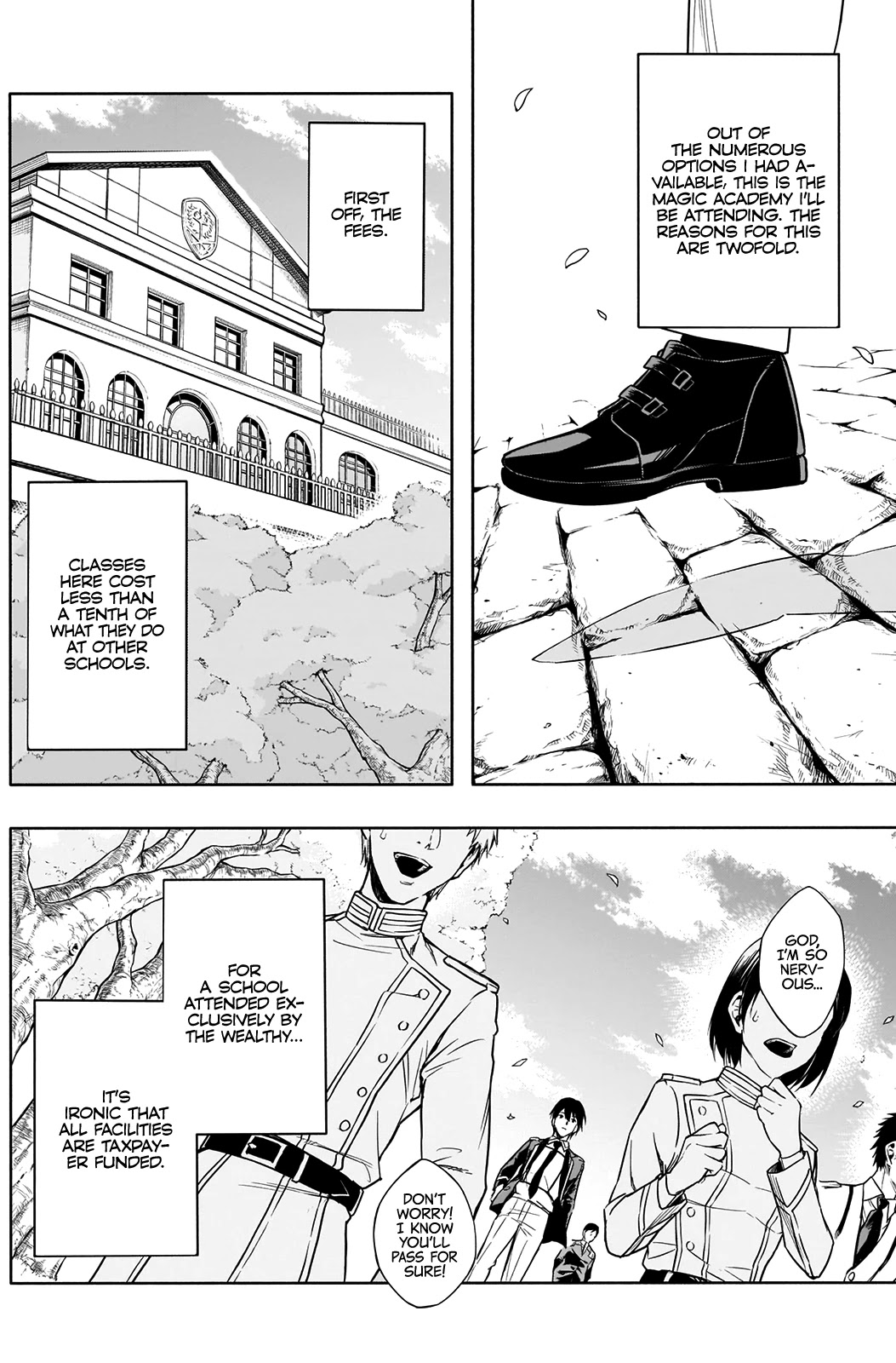 The Irregular Of The Royal Academy Of Magic ~The Strongest Sorcerer From The Slums Is Unrivaled In The School Of Royals ~ - Chapter 4: Incident At The School Gate