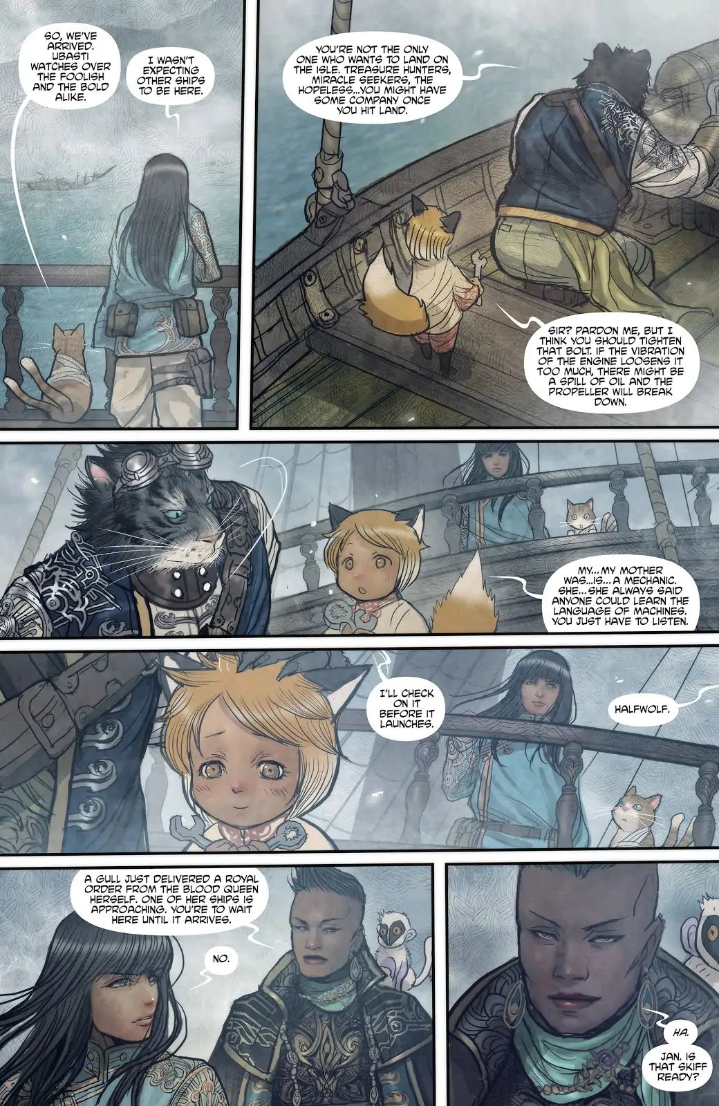 Monstress - Issue #9