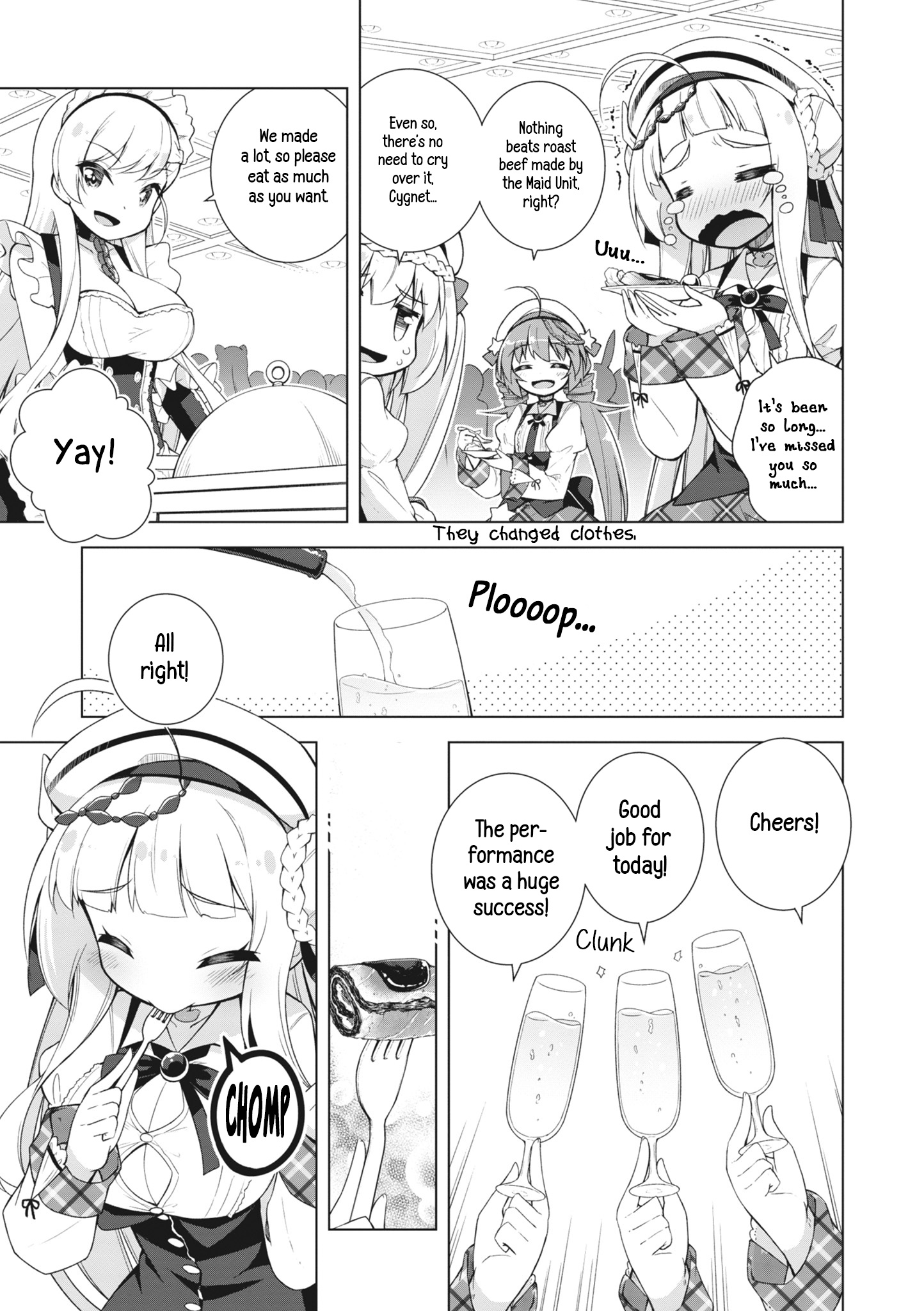 Azur Lane Smile Dish! - Vol.2 Chapter 6: Roast Beef As A Reward For Your Hard Work